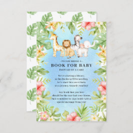 Oh Baby Jungle Baby Showbook für Baby Enclosur Begleitkarte