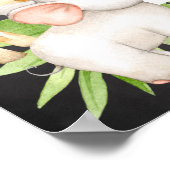 Oh Baby Jungle Poster (Ecke)