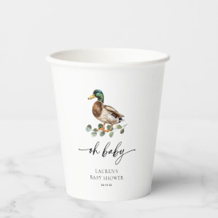 Oh Baby Mallard Duck Baby Duck Pappbecher