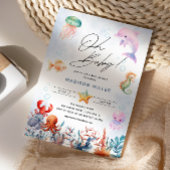 Oh, Baby! Meerestier | Ocean Themed Baby Dusche Einladung