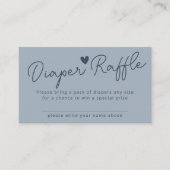 Oh Baby Modern Dusty Blue Boy Books for Baby Begleitkarte (Vorderseite)