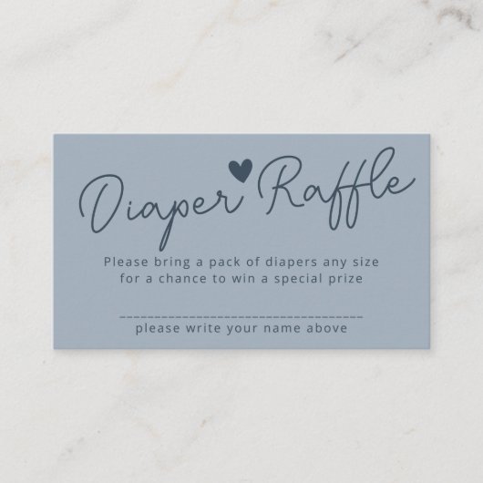 Oh Baby Modern Dusty Blue Boy Books for Baby Begleitkarte (Vorderseite)