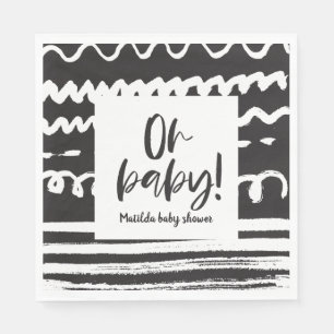 Oh, Baby! modernes Party für Babybetten Serviette