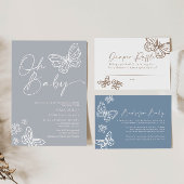 Oh Baby Neutral Baby Dusche Einladung