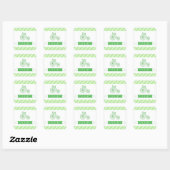 Oh Baby Neutral Baby Shower Green Stickers (Blatt)