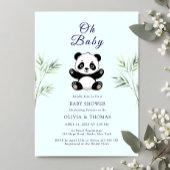 Oh Baby Niedlich Little Panda Baby Dusche Einladung