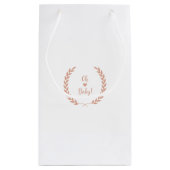 Oh Baby Niedlich Party Bag Kleine Geschenktüte (Rückseite)