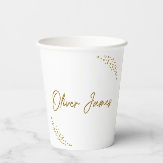 Oh, Baby Paper Cups Pappbecher (Rückseite)