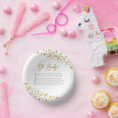 Oh Baby Paper Plate Pappteller (Party)
