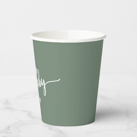 Oh, Baby Pappbecher (Links)