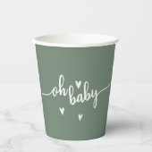 Oh, Baby Pappbecher (Vorderseite)