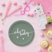 Oh, Baby Pappteller (Party)