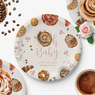 Oh Baby Pastries + Schnuller Girl Baby Dusche Pappteller