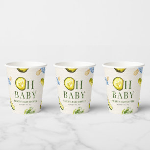 Oh Baby Pickles + Schnuller Jungen-Baby-Party Pappbecher