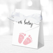 Oh Baby Pink Feet Baby Girl Dusche Geschenkschachtel