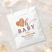 Oh Baby Pizza und Schnuller Baby Showbeutel Geschenktütchen (Ausgeschnitten)
