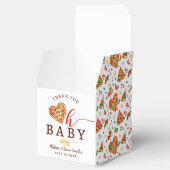 Oh Baby Pizza und Schnuller Baby Shower Favor Boxe Geschenkschachtel (Geöffnet)