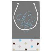 Oh Baby Posh Baby Geschenk für Junge Kleine Geschenktüte (Rückseite)