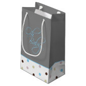 Oh Baby Posh Baby Geschenk für Junge Kleine Geschenktüte (Rückseite Schrägansicht)