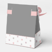 Oh Baby Posh Baby Shower für Mädchen Geschenkschachtel (Rückseite)