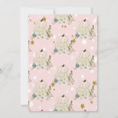 Oh Baby, Pumpkins, Stars Babydusche Einladung (Rückseite)