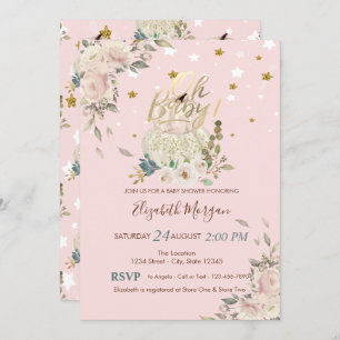 Oh Baby, Pumpkins, Stars Babydusche Einladung