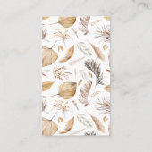 Oh Baby Safari Boho Shower Tierwracker-Spiel Begleitkarte (Rückseite)