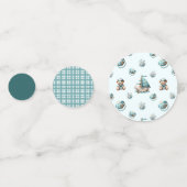 "Oh, Baby" Sailor Baby Shower Confetti Konfetti (Rückseiten)