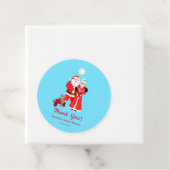 Oh Baby Santa & Mrs Claus Baby Dusche Danke Geschenkanhänger (Beispiel)
