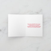 Oh Baby Santa & Mrs Claus Grandeleltern Karte (Innenseite)