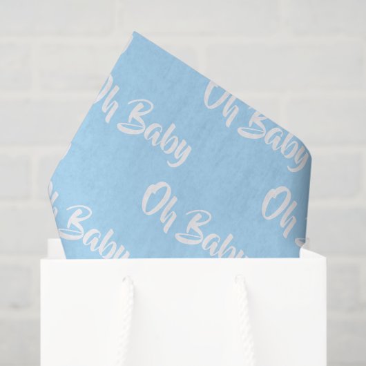 Oh Baby-Seidenpapier Seidenpapier (Geschenktüte)