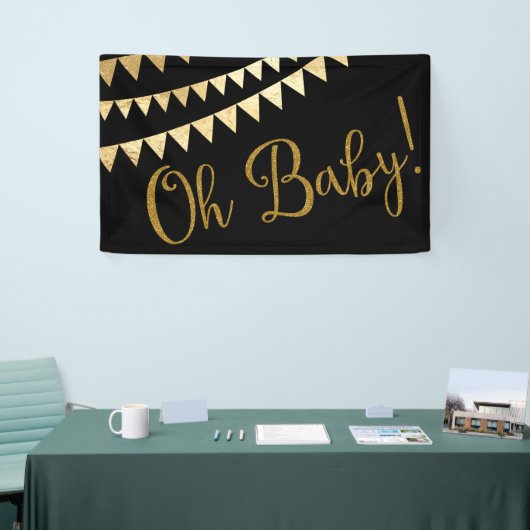 Oh Baby Shower Banner (Messeveranstaltung)