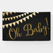 Oh Baby Shower Banner (Horizontal)