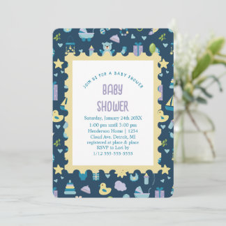 Oh Baby Shower Einladung