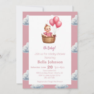 Oh Baby Shower Einladung