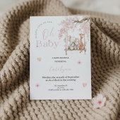 Oh Baby Shower Invitation • Cherry Blossom Theme Einladung