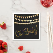 Oh Baby Shower Serviette (Beispiel)