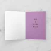 Oh, Baby... Sie bekommen so ein Mini Van New Baby. Karte (Innenseite)