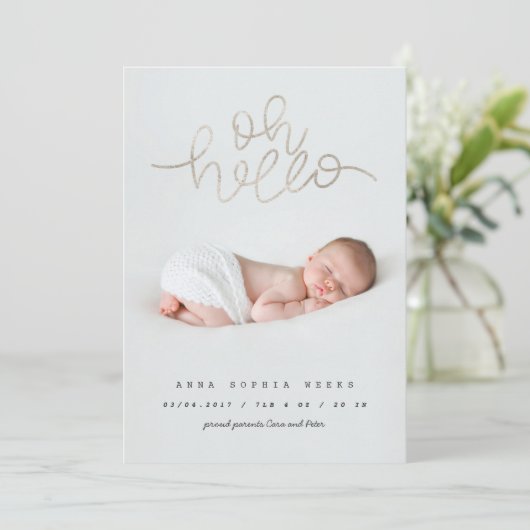 Oh Baby Silver-Effekt (Stehend Vorderseite)