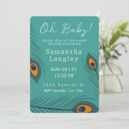 Oh, Baby! Spring Baby Dusche laden Einladung