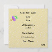 Oh, Baby! SRF Einladung (Rückseite)