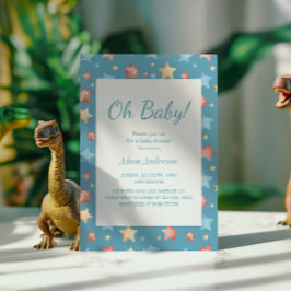 Oh, Baby! Starry Sky Baby Shower - Boy Baby Shower Einladung