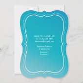 Oh, Baby! Stork Baby Dusche Einladung (Rückseite)