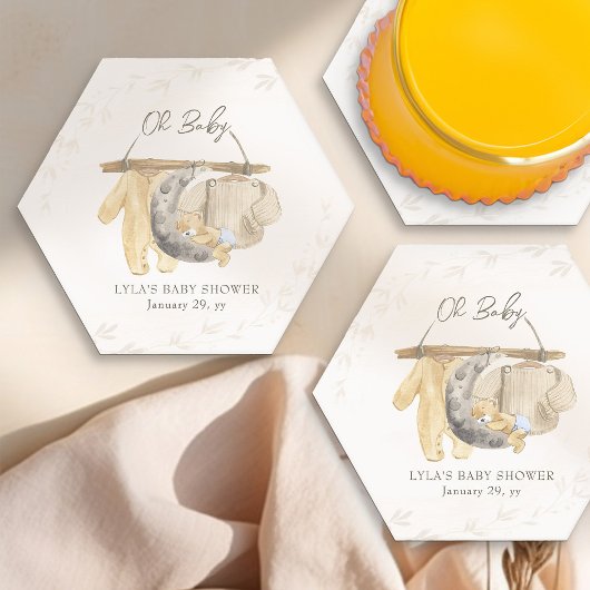 Oh Baby Sweet Baby Kleidung Neutral Boho Untersetzer