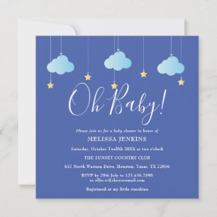 Oh Baby Twinkle Twinkle Baby Shower / Sprinkle Einladung