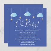 Oh Baby Twinkle Twinkle Couples Kinderdusche Einladung (Vorne/Hinten)