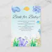 Oh Baby Under Sea Baby Shower Begleitkarte (Vorderseite)