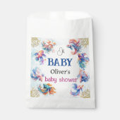 Oh Baby unter dem Meer fischt Babydusche Geschenktütchen (Vorderseite)