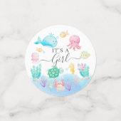 Oh Baby unter der Sea Baby Dusche Konfetti (Klein Vorderseite)