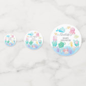 Oh Baby unter der Sea Baby Dusche Konfetti (Rückseiten)